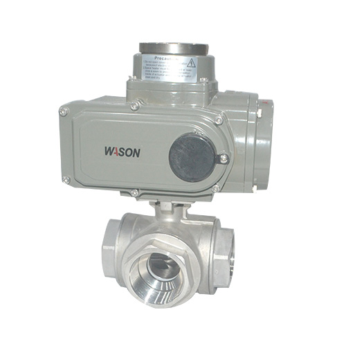 防爆電動三通球閥