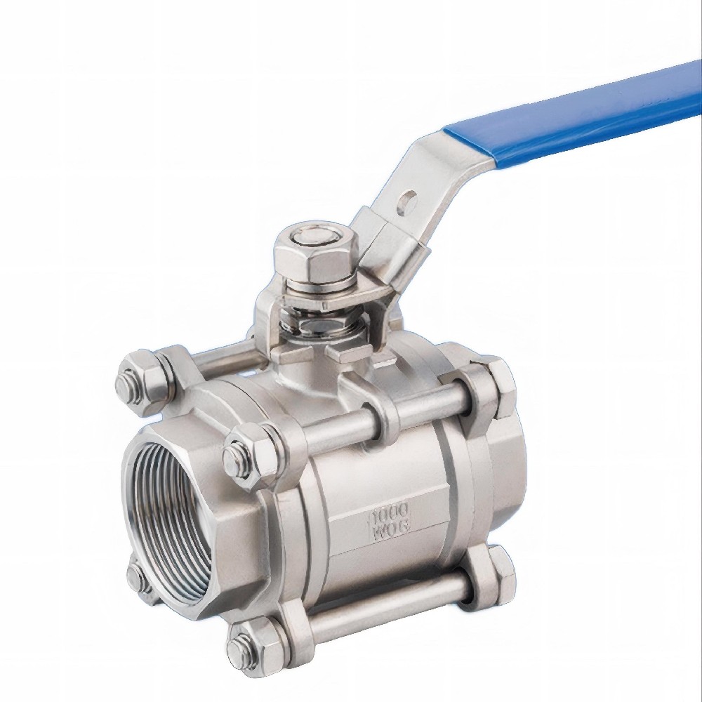 手動三片式球閥